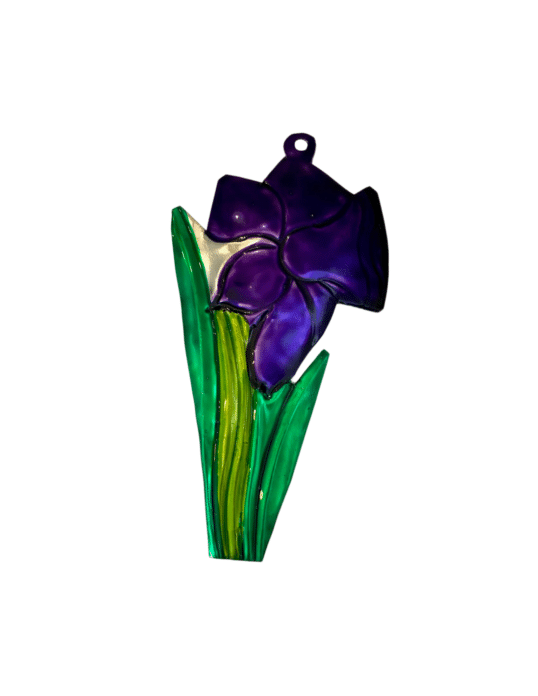 Purple Flower Ornament