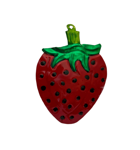 Strawberry Ornament, Front Large View