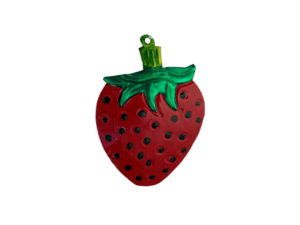 Strawberry Ornament, Front Small View