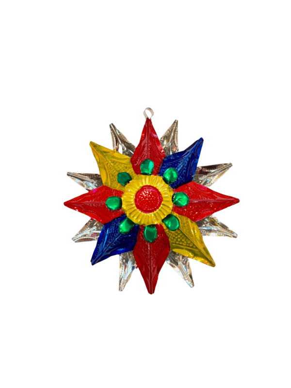 16 Point Colorful Star, View 1