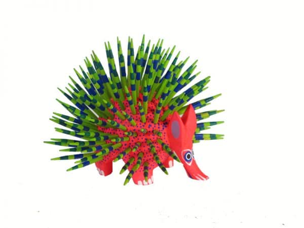 Porcupine with Green Quills right