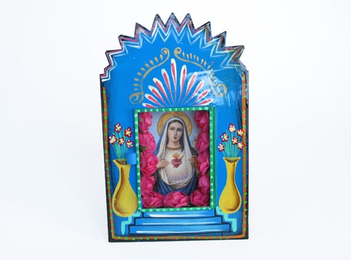Virgin Mary Nicho, front view
