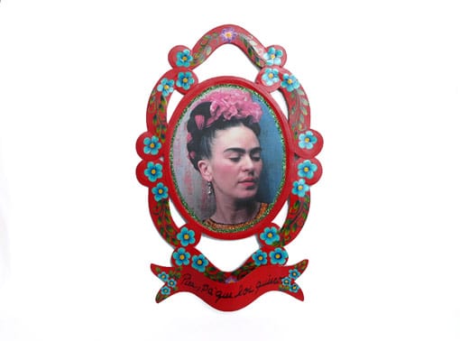 Frida Kahlo, Tin Wall Plaque (guirnalda)