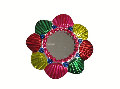 Small Candy Colored Mirror 4-inch