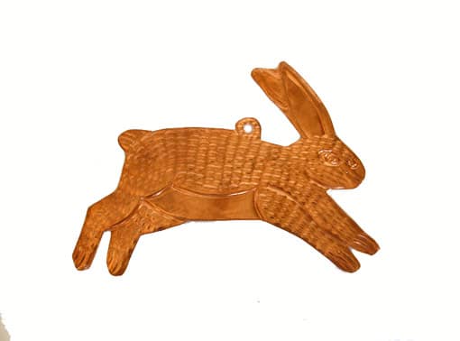 Rabbit - pure copper figure