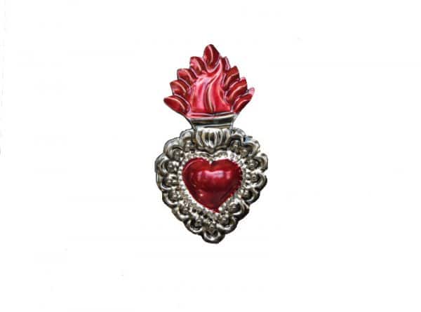 Red Sacred Heart Magnet