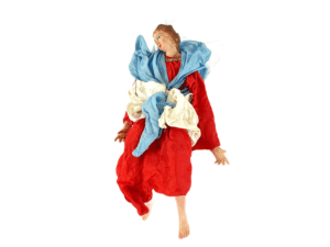Red Neapolitan Nativity Angel, Front