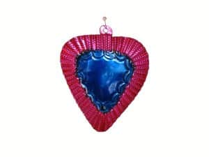 Blue Heart Ornament