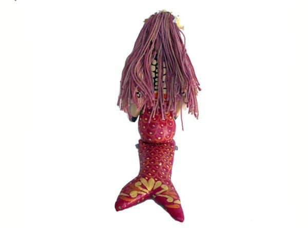 Skeleton Mermaid with Rag Doll Hair, #1