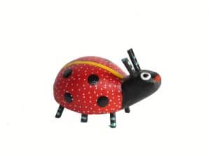 MINI CARVING Stocking Stuffer - Ladybug Alebrije