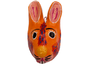 Orange Rabbit Mask, Front