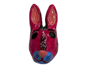 Pink Rabbit Mask Front