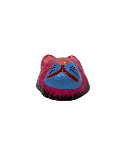 Pink Rabbit Mask Mouth Detail