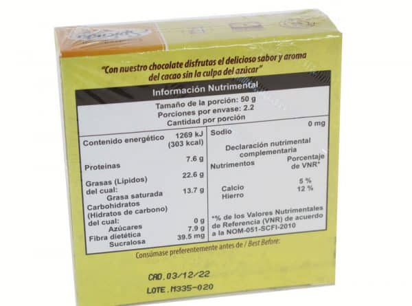 Mayordomo Mexican Chocolate with Splenda Sweetener, 120 gram (4.2 oz.) pkg