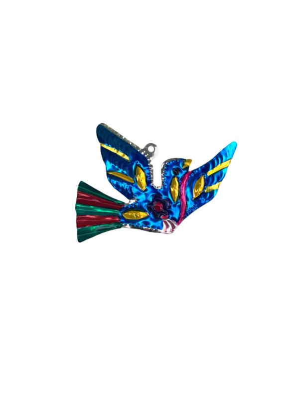 Flying Blue Bird Ornament