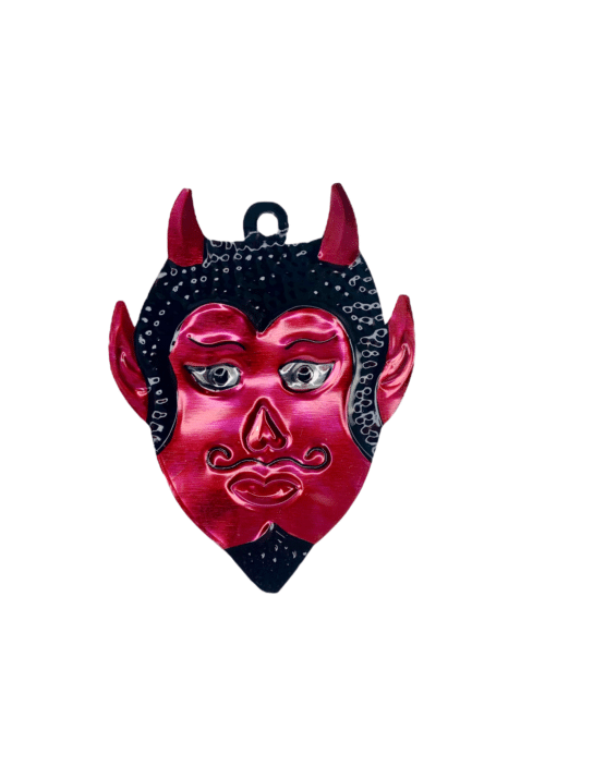 Red Devil Face Ornament