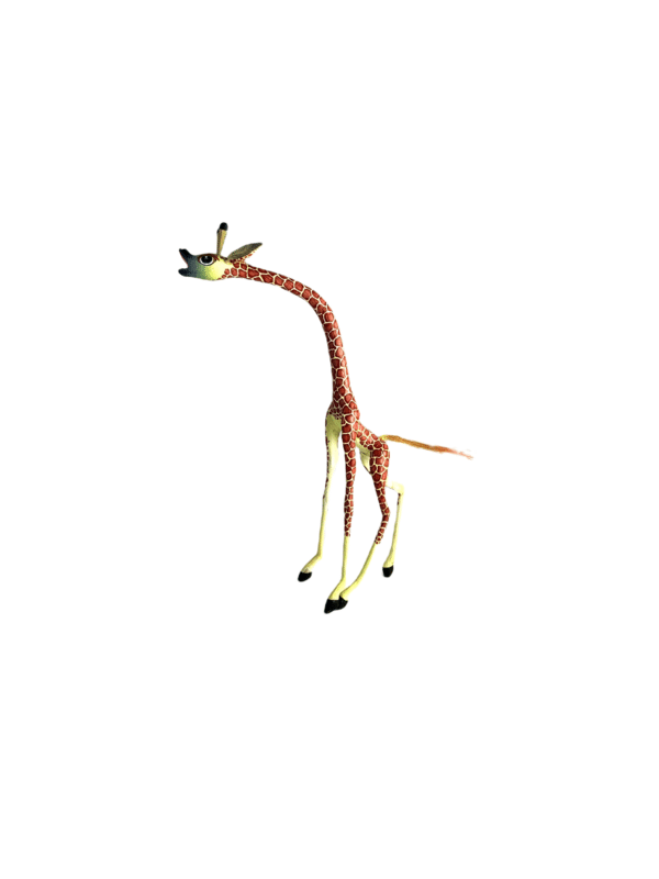thin giraffe left view