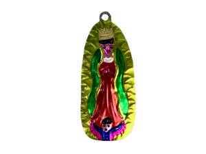 Lady of Guadalupe Tin Ornament