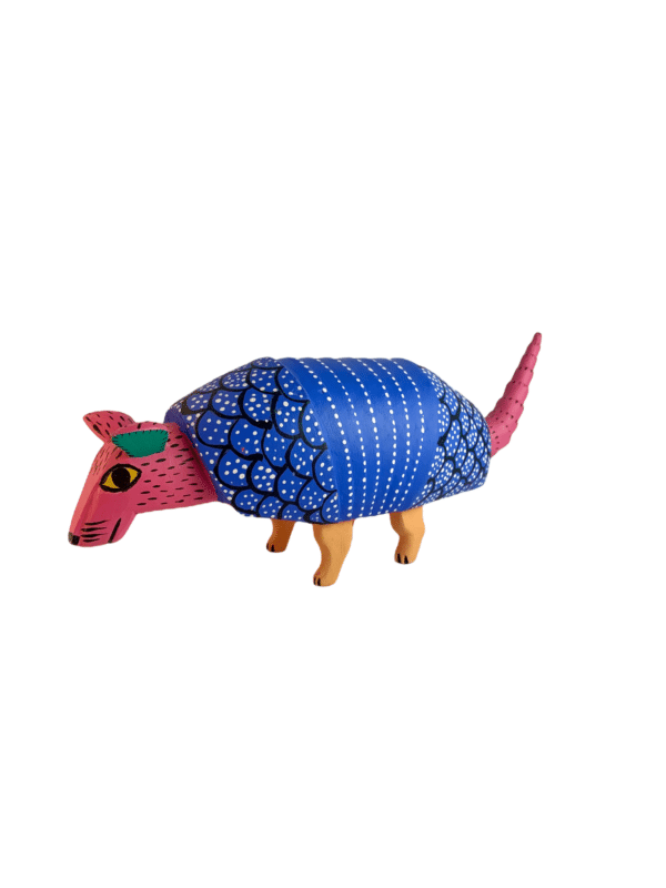 Blue Armadillo, Left Side View