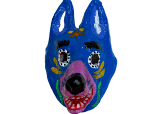 Blue Dog Mask, Front