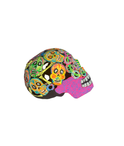 Skull with Skull Motif, right side view