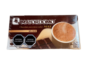 Mayordomo Chocolate Nuez, Walnut Chocolate, front view