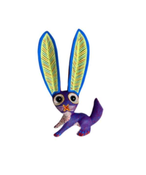 Small Purple Rabbit, Front View