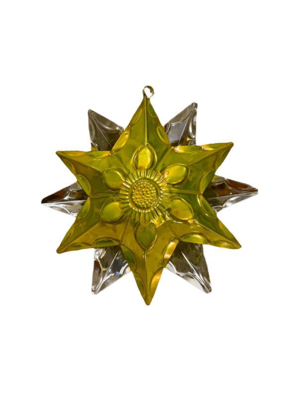 Yellow Star, 12 Points, 6.5 inches in diameter