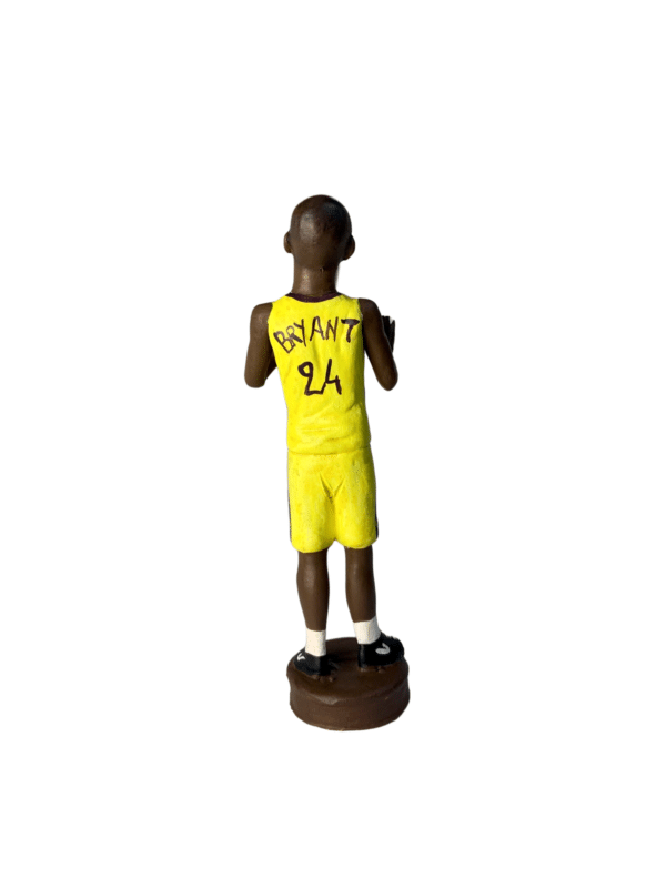 Kobe Bryant Figurine, back view