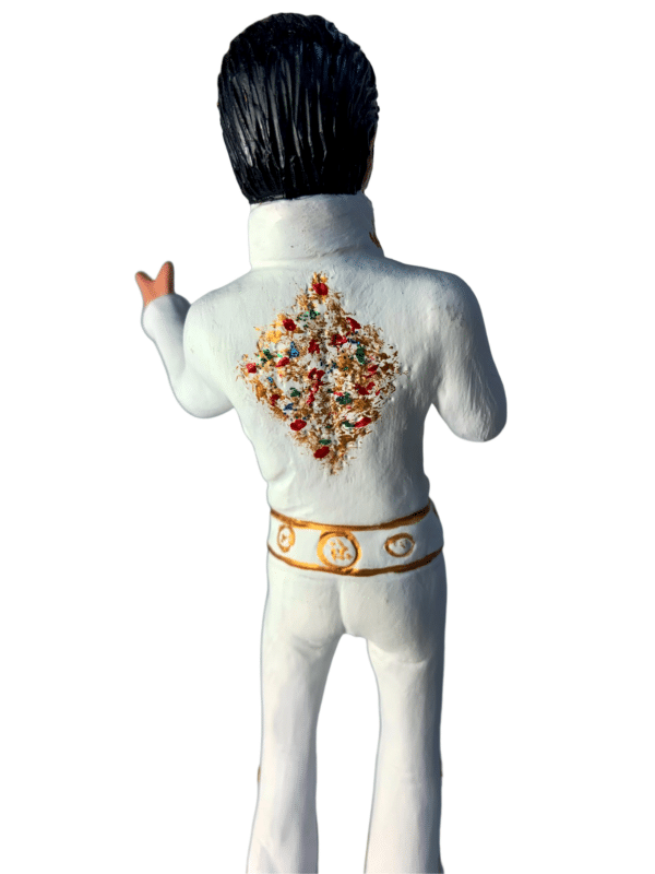 Elvis Presley Figurine, back close up view