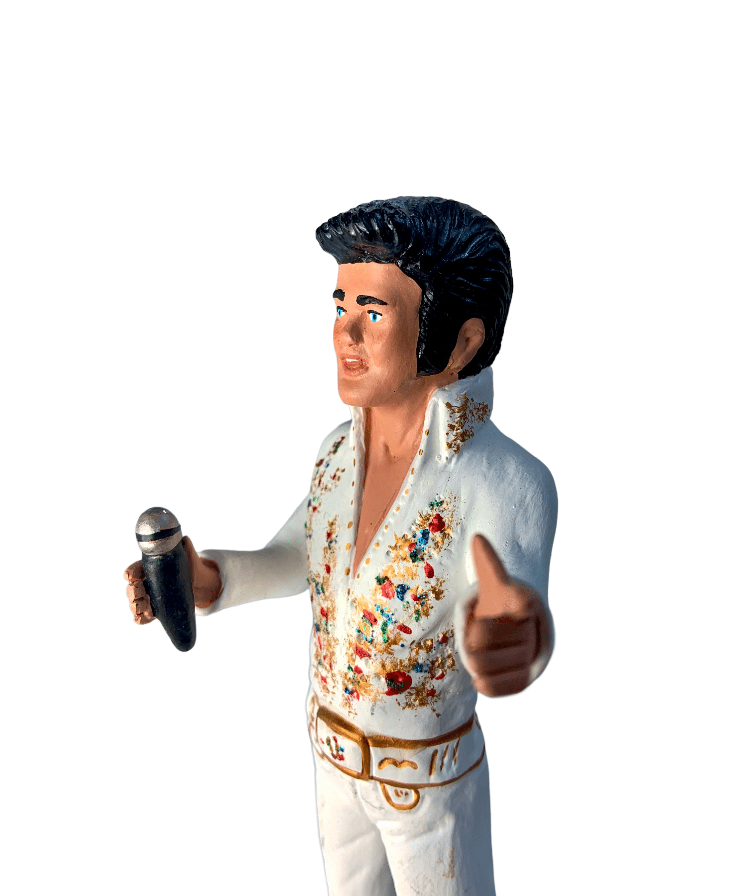 Elvis Presley Figurine, close up view
