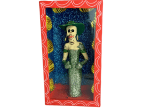 Skeleton Singer Diorama, Front