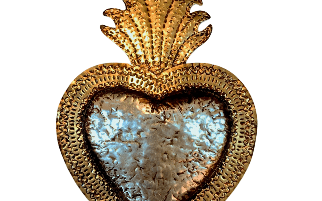 Large Sacred Heart Wall Plaque