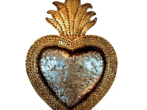 Large Sacred Heart Wall Plaque, front view 2