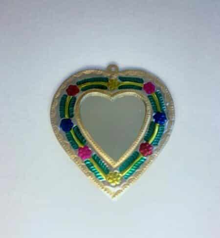 Small Heart Mirror Color Variation 4