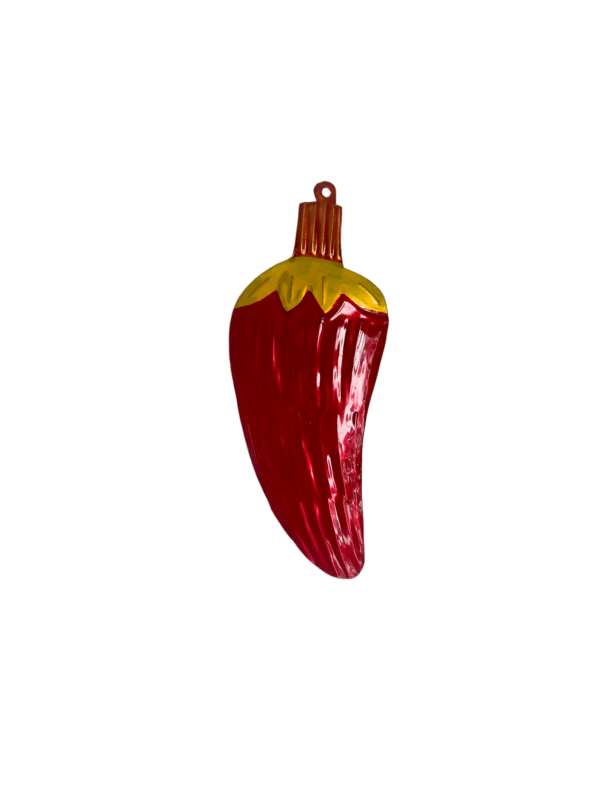 Red Chili Pepper Ornament, View 1