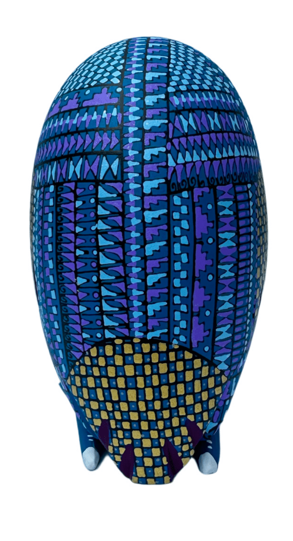 Blue Owl, Back View