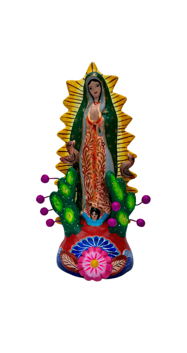 Lady Of Guadalupe Single Candelabra Design 1, product pic