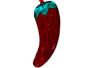 Red Chili Ornament, View 4