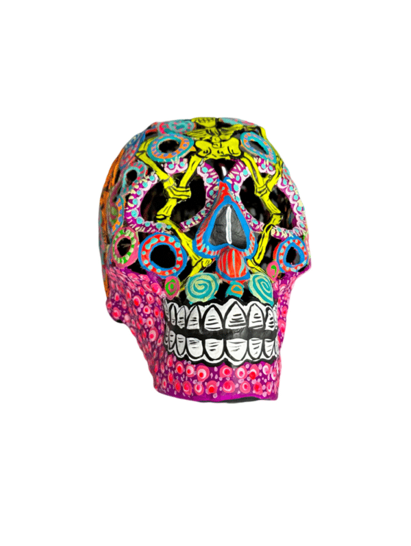 Skull With Skeleton Motif, Product Picture