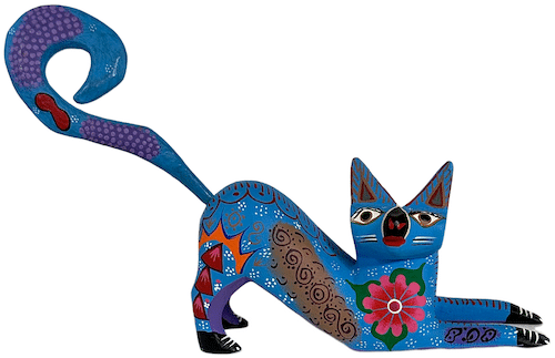 Blue Cat, Front Side View