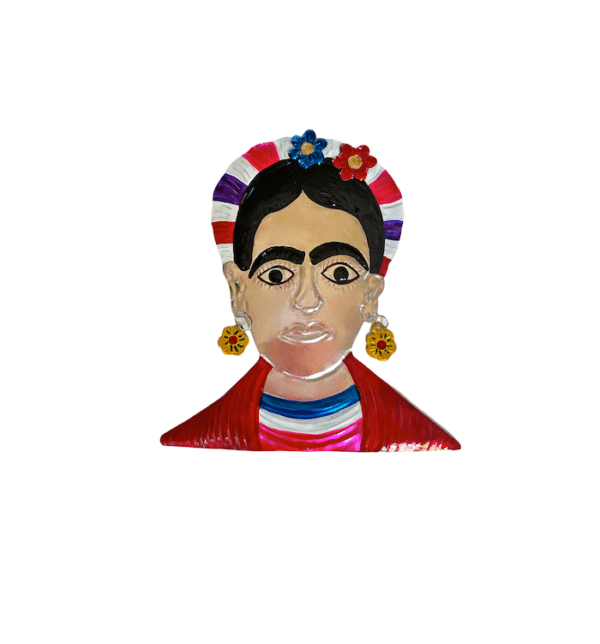 Frida Wall Plaque in Red, Product Picture