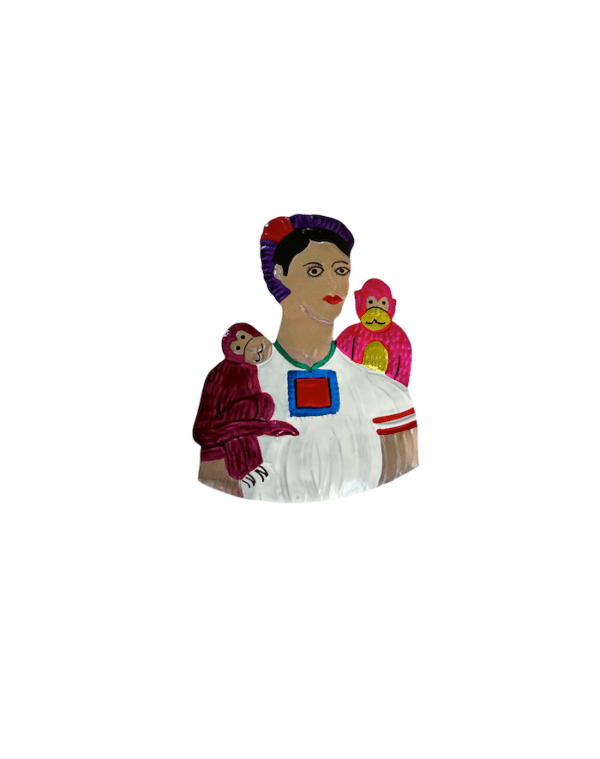 Frida with Monkeys Wall Plaque, Product Picture