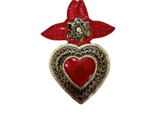 Heart With Red Leaves, Product Picture