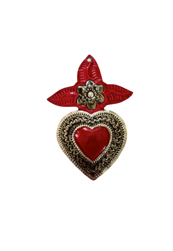 Heart With Red Leaves, Product Picture