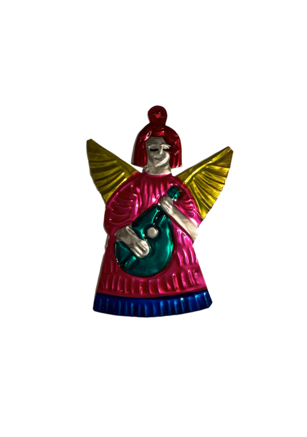 Pink Angel With Mandolin, Product Picture