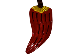 Red Chili Pepper Ornament, Product Picture